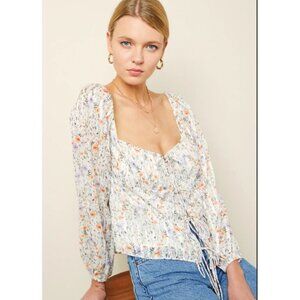 💕THE EAST ORDER💕 Yasmin Top ~ Flirty Daphne